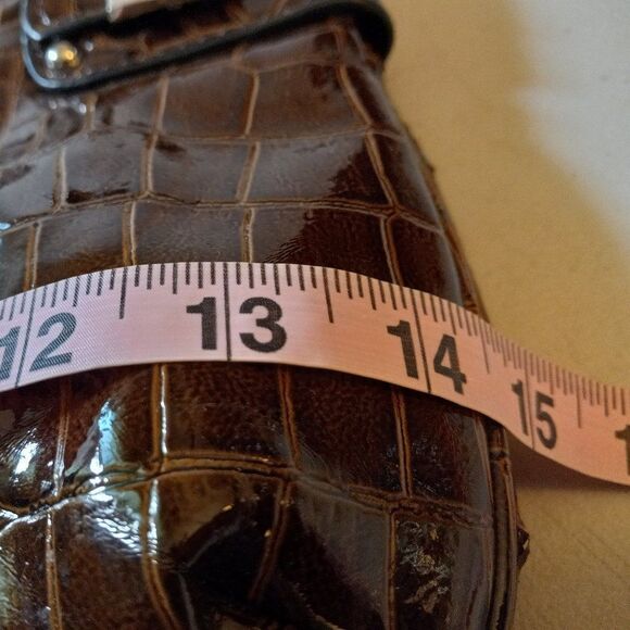 Big Bubbha Satchel Vinyl Silver tone Metal Cottagecore Grandmacore - Picture 5 of 8